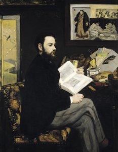 Muotokuva Emile Zolasta (1840-1902) 1868